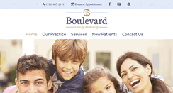 Desktop Screenshot of boulevardfamilydentistry.com